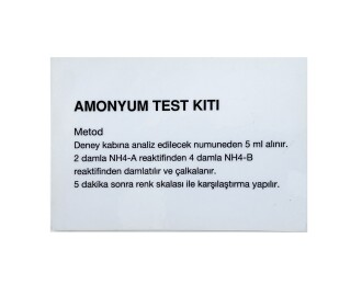 ChemBio Amonyum Test Kiti 0-10 ppm 100 Test Kolorimetrik Ammonium Su Kalite Akvaryum - 7