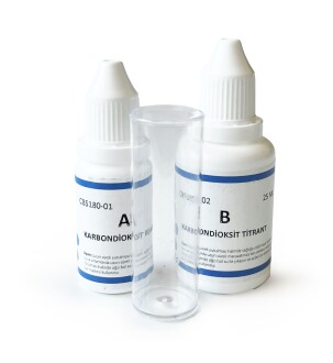ChemBio Karbondioksit Test Kiti 70 Test Titrimetrik 1 ppm/damla - 5