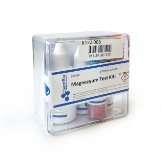 ChemBio Magnezyum Test Kiti 70 Test Titrimetrik 2.4 ppm/damla - 8
