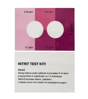 ChemBio Nitrit Test Kiti 0-1 ppm - 6
