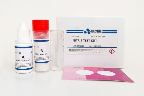 ChemBio Nitrit Test Kiti 0-1 ppm - 9