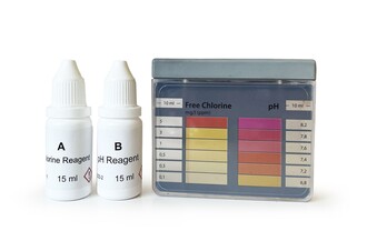 ChemBio PH ve Klor Test Kiti Havuz 0-5mg/l(ppm) Klor ve 6.8-8.2 PH - Thumbnail