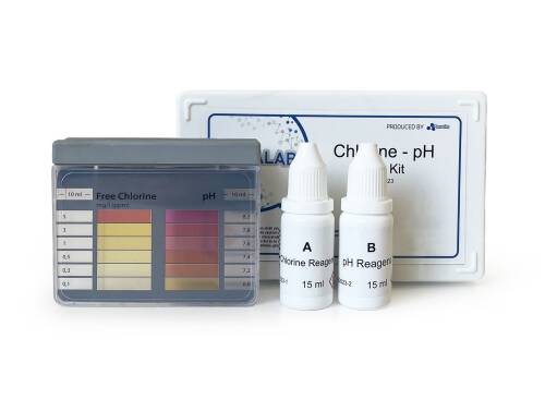 ChemBio PH ve Klor Test Kiti Havuz 0-5mg/l(ppm) Klor ve 6.8-8.2 PH - 1