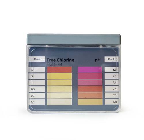 ChemBio PH ve Klor Test Kiti Havuz 0-5mg/l(ppm) Klor ve 6.8-8.2 PH - 5