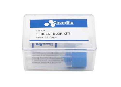 ChemBio Serbest Klor Test Ölçüm Kiti