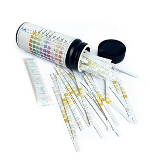 D-Lab Su Analiz Test Kağıdı 9 Parametre 100'lü PH Sertlik Demir Nitrat Nitrit Klor - 5