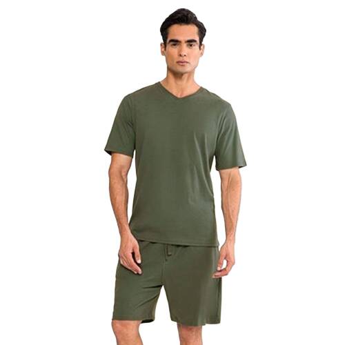 D'S Damat Basic Şort Haki Yeşil - 4