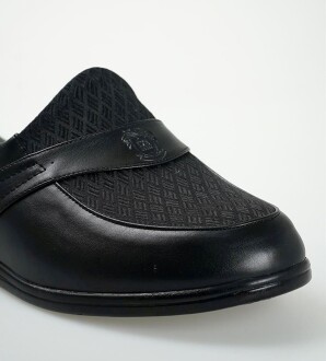 D'S Damat Deri Terlik Desenli - 6