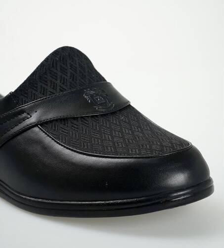 D'S Damat Deri Terlik Desenli - 6