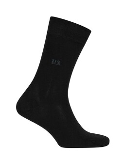 D'S Damat Erkek Bambu Çorap Düz Siyah 40-44 - 3