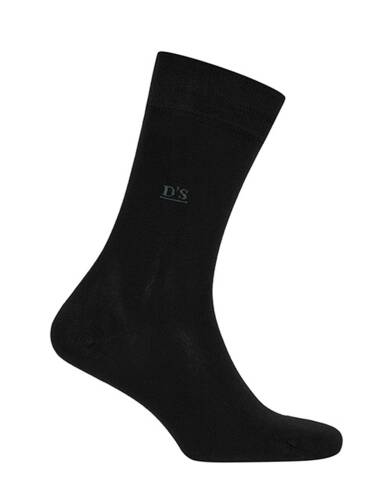 D'S Damat Erkek Bambu Çorap Düz Siyah 40-44 - 3