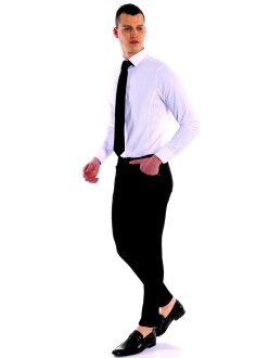 D'S Damat Gömlek Kuplu Beyaz - 5