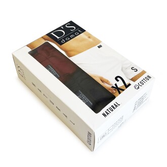 D'S DAMAT Natural 2'li Boxer Lacivert-Bordo - 6