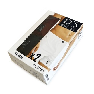 D'S DAMAT Natural 2'li Boxer Lacivert-Bordo - 7