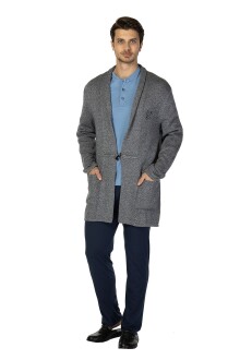 D'S Damat Rob Melange Knitwear Claret Red