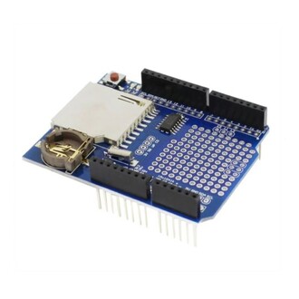 Data Kayıt SD Kartlı Data Logging Shield Reset Butonlu - Thumbnail