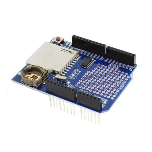 Data Kayıt SD Kartlı Data Logging Shield Reset Butonlu