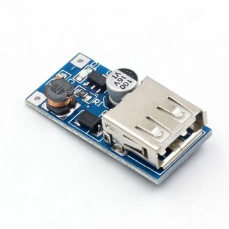 DC-DC Boost Modül (0.9V~5V) to 5V 600MA USB Boost Devre Kartı - Thumbnail