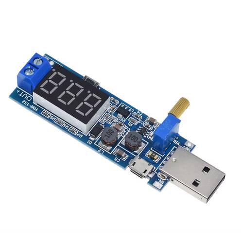 DC-DC USB Boost Güç Kaynağı Voltaj Regülatör Modülü 5V to 3.3V 9V 12V 24V