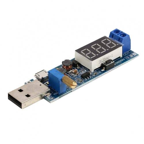 DC-DC USB Boost Güç Kaynağı Voltaj Regülatör Modülü 5V to 3.3V 9V 12V 24V