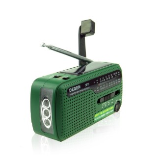 DEGEN DE-13 Solar Radyo Krank Dinamo FM MW SW1 SW2 - 2