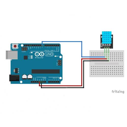 DHT11 Sıcaklık Isı ve Nem Sensörü Dijital KY-015 - 10