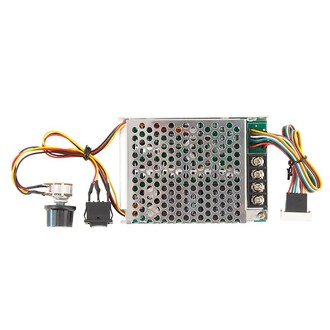 Dijital Göstergeli Takometreli Çift Yönlü İleri Geri DC Motor Hız Regülatörü 40A 12V24V36 - Thumbnail