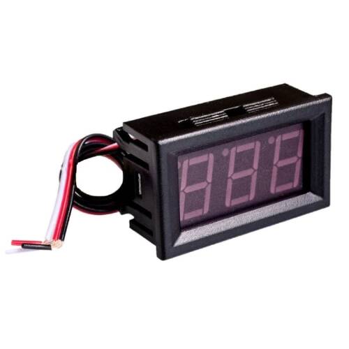 Dijital Mini Voltmetre 0.56" DC 0 30V Yeşil Işıklı - 3