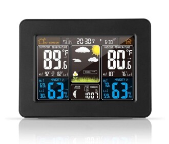 Colorful LCD Display Wireless Weather Station