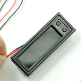 Dijital Termometre Voltmetre ve Saat Komponent Led 22mm Yeşil - 3