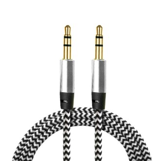 Diwu AUX Stereo 3.5mm Data Sound Cable White