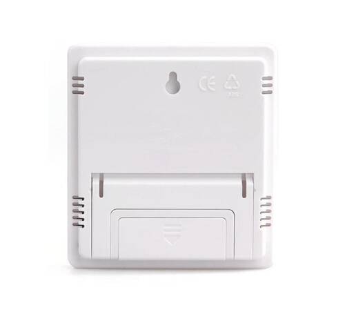 Diwu HTC-1 Digital Clock with Large Display, Temperature, Humidity and Moisture, Thermometer & Hygrometer - 2