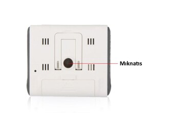 Diwu HTC-1 ve DC102 Termometre Nem Ölçer Saat Seti - 10