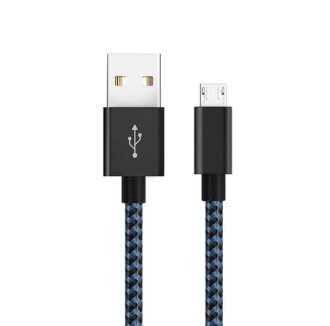 Diwu Micro USB High Speed Data Charging Cable Blue