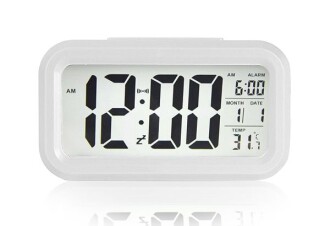 Diwu Optik Masaüstü Saat Takvim Termometre Beyaz - 3