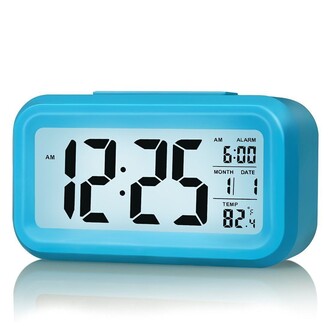 Diwu - Diwu Optical Desktop Clock Calender Thermometer Blue