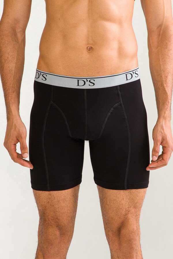  D's Damat Comfort Boxer Uzun Siyah