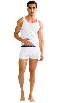 D'S Damat Comfort Erkek Atlet Boxer Takım Kutulu Damat Sandığı Çeyiz Seti Beyaz - 2