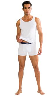 D'S Damat Comfort Erkek Atlet Boxer Takım Kutulu Damat Sandığı Çeyiz Seti Beyaz - 3