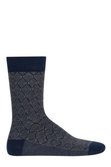 D'S Damat Erkek Bambu Çorap Baklava Lacivert 40-44 - 3