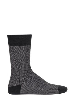 D'S Damat Erkek Bambu Çorap Çapraz Desen Antrasit 40-44 - 3
