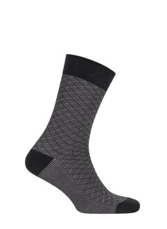 D'S Damat Erkek Bambu Çorap Çapraz Desen Antrasit 40-44 - 4