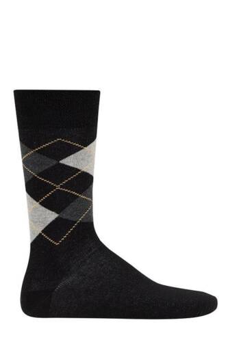 D'S Damat Erkek Ekose Çorap Siyah 40-44 - 3