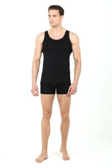 D'S Damat Erkek Mikro Modal Atlet Boxer Takım Kutulu Damat Sandığı Çeyiz Seti Siyah - 5