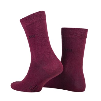 DS Damat Erkek Pamuk Çorap Basic Bordo - 4
