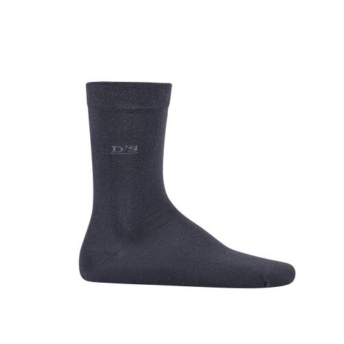 DS Damat Erkek Pamuk Çorap Basic Füme - 2