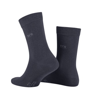 DS Damat Erkek Pamuk Çorap Basic Füme - 4