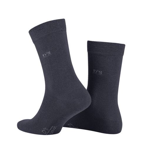 DS Damat Erkek Pamuk Çorap Basic Füme - 4