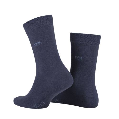 DS Damat Erkek Pamuk Çorap Basic İndigo - 4