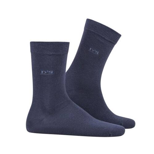 DS Damat Erkek Pamuk Çorap Basic İndigo - 1